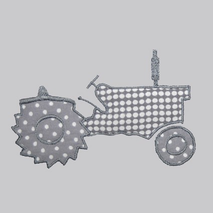 Taftan Bettwäsche Bauernhof grau 135x200