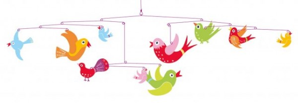 Djeco - Mobile Vögelchen