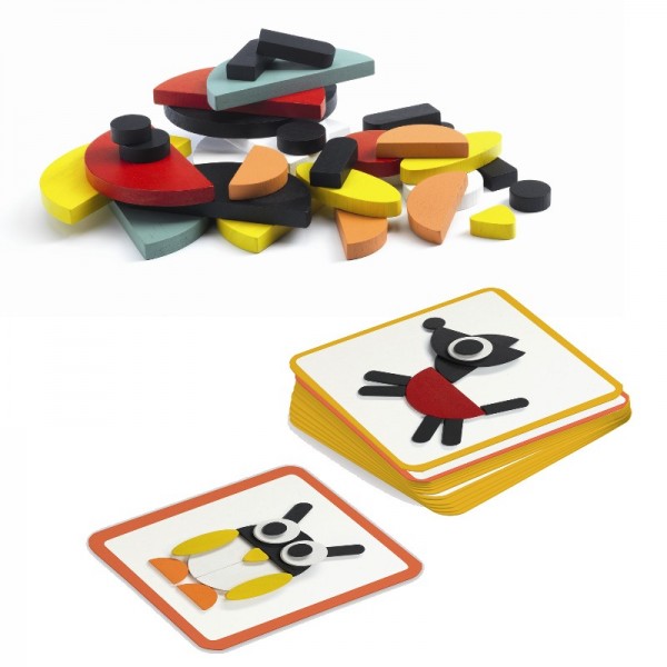 Djeco Erste Entwicklung Ze Geoanimo 3+