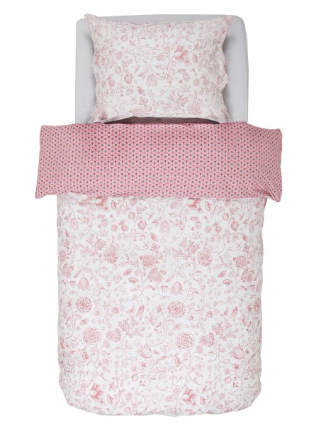 PiP Bettwäsche Buttons Up Pink 135x200 cm