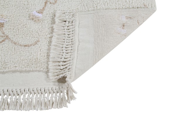 Lorena Canals waschbarer Kinderteppich English Garden Beige