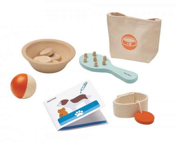 Plantoys Rollenspiel Tierpflegeset 3+
