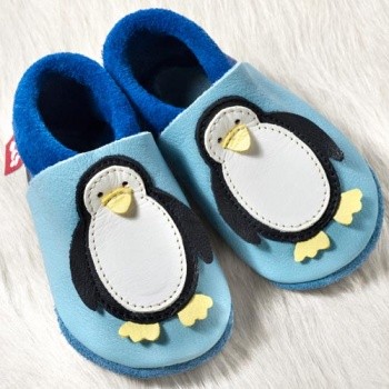 Pololo Lauflernschuh Lederschuh Pinguin Gr. 20/21