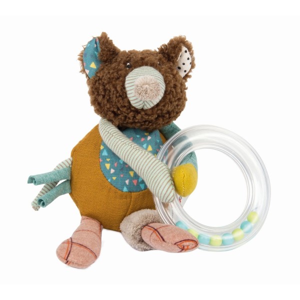 Moulin Roty Ringrassel brauner Bär