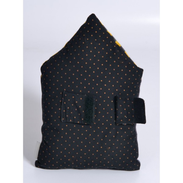 Moulin Roty Les Moustaches Aktivitäten Kissen grau