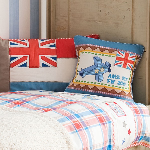 Room Seven Bettwäsche Flags and Planes 100x140