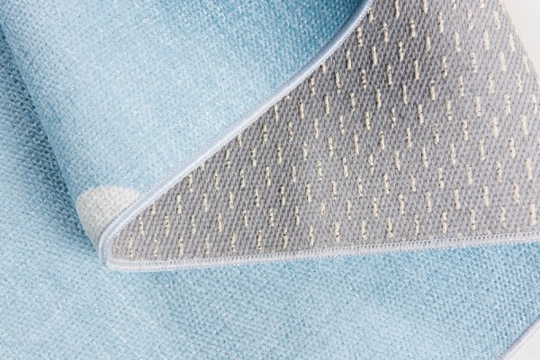 Scandic Living Teppich Luftballons blau 100x160