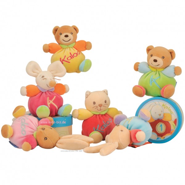 Kaloo 123 Mini Kuscheltier Maus pink