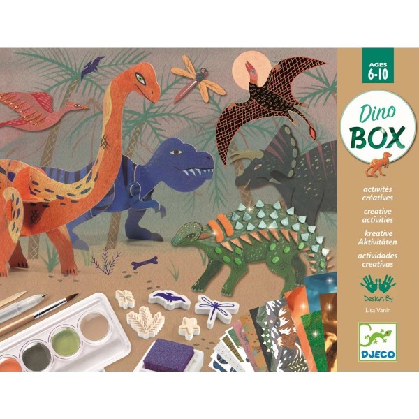 Djeco Multi Activity Kit Dinosaurier 6+