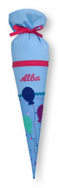 Crepe Suzettes Geschwistertüte bunte Luftballons