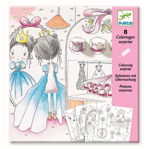 Djeco Malbuch Puppis Welt 6+