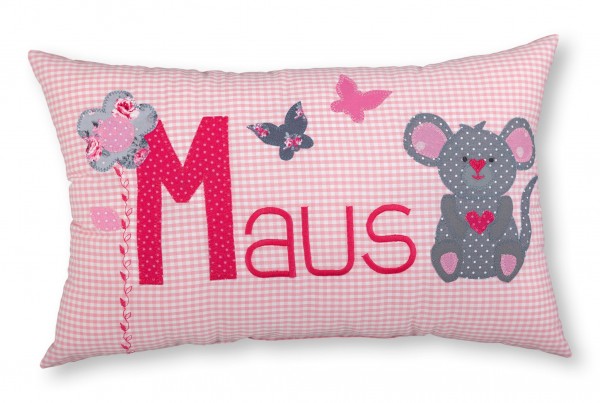 Crepes Suzette Namenskissen Maus