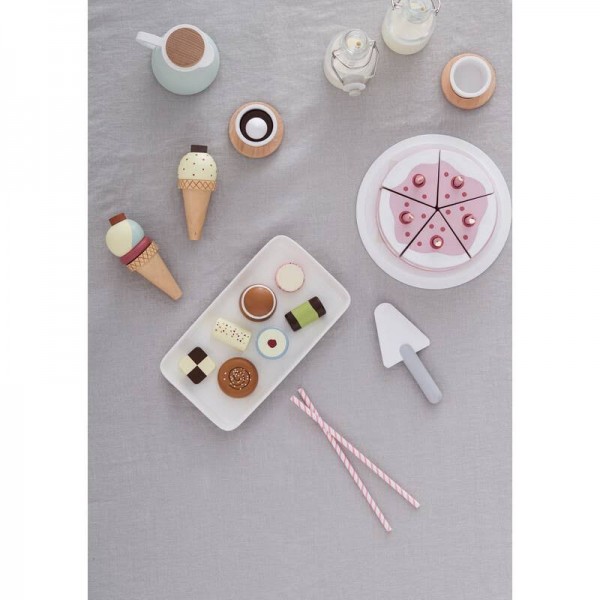 Kids Concept Eisstand mit Zubehör 3+