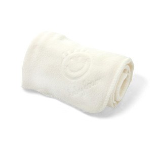 Babyboum Fleece Babydecke Ecru 100x150