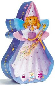 Djeco Puzzle Die Fee und das Einhorn 3+