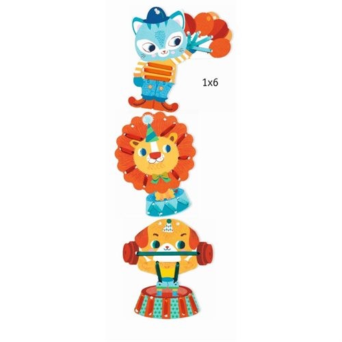 Djeco Girlande basteln Die grosse Parade 3+