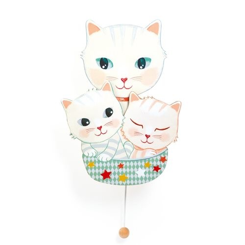 Djeco Wand Spieluhr Katzen