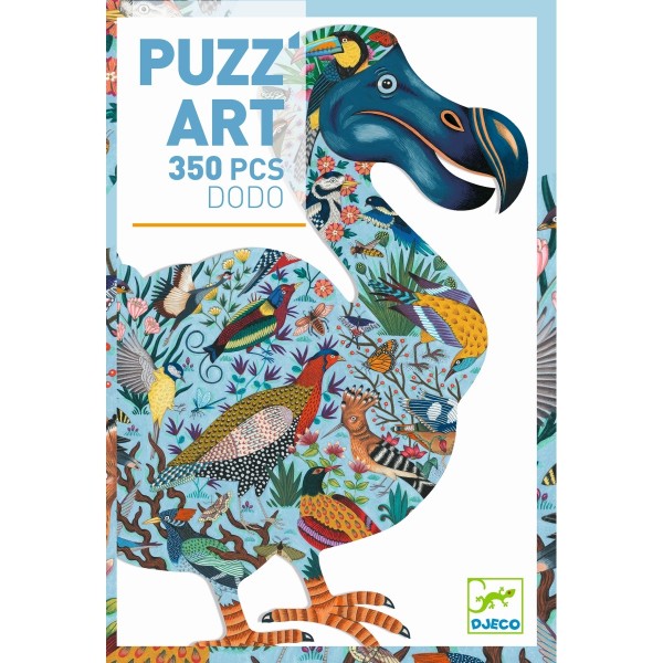 Djeco PuzzArt Puzzle Vogel Dodo 350 Teile 7+
