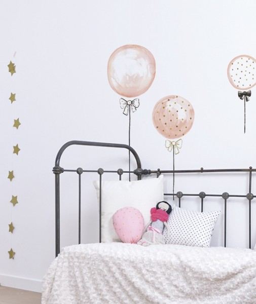 Lilipinso XL Wandsticker Luftballons Puderrosa