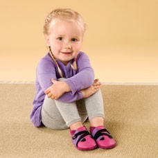 Pololo Krabbelschuh Viva flieder pink 24/25