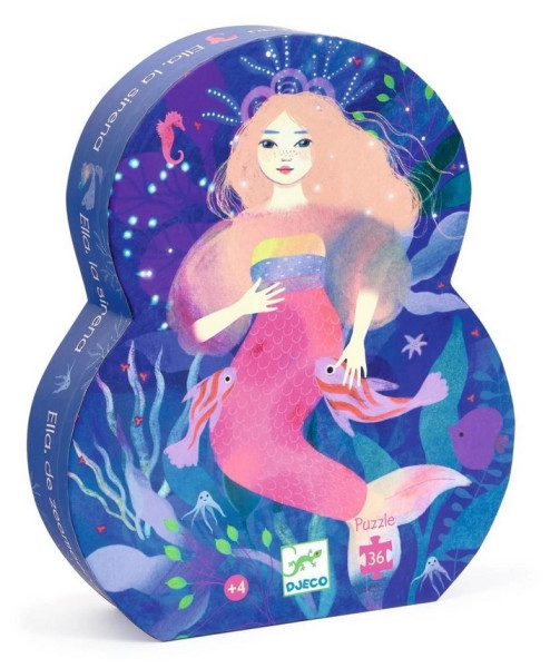Djeco Puzzle Meerjungfrau Ella 36 Teile 4+