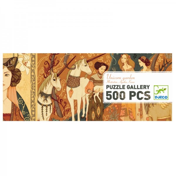 Djeco Puzzle Lady mit Einhorn 500 Teile 8+