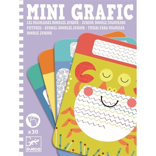 Djeco Mini Grafik Doodles Junior 3+
