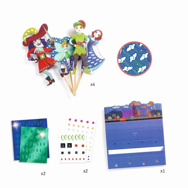 Djeco Do it Yourself Peter Pan Marionetten basteln 5+