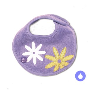 Babyboum Lätzchen Melow Flower lilas 21cm