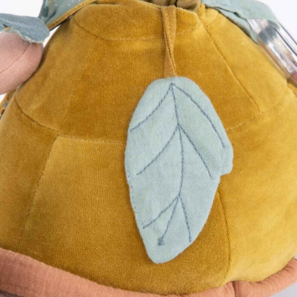 Moulin Roty Aktivitätenspielzeug Schildkröte mit Igel