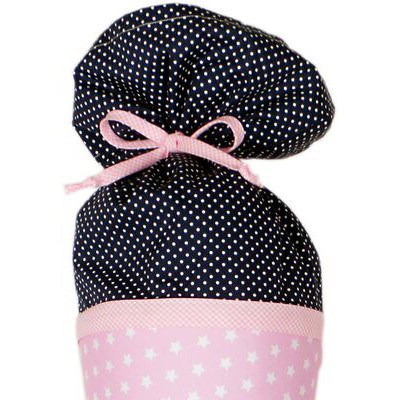 Crepes Suzette Schultüte mit Namen Hufeisen rosa