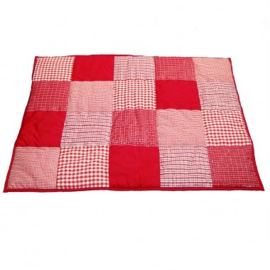 Taftan Krabbeldecke Laufgittereinlage rot