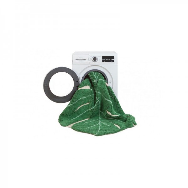 Lorena Canals Teppich Monstera Grün