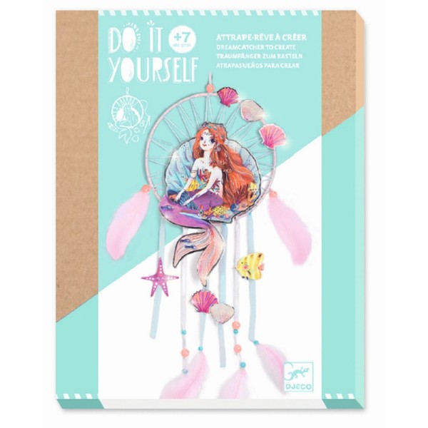 Djeco Traumfänger basteln süße Meerjungfrau 7+