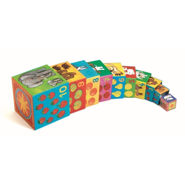 Djeco Stapelturm Meine Freunde 1+