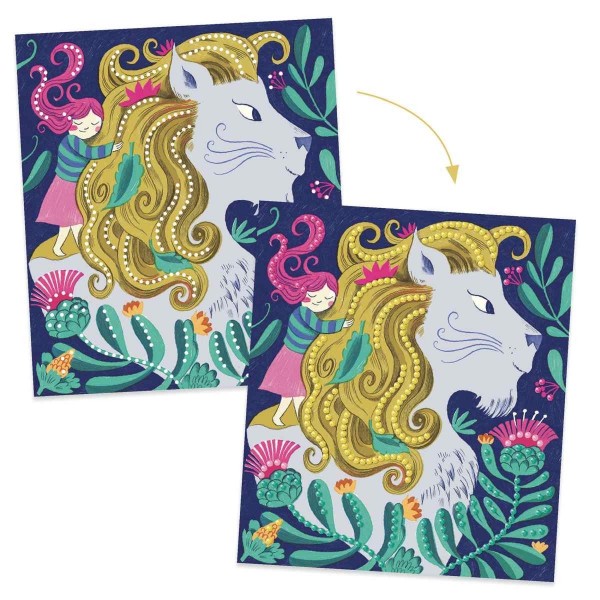 Djeco Bastelset Artistic Diams Legenden 7+