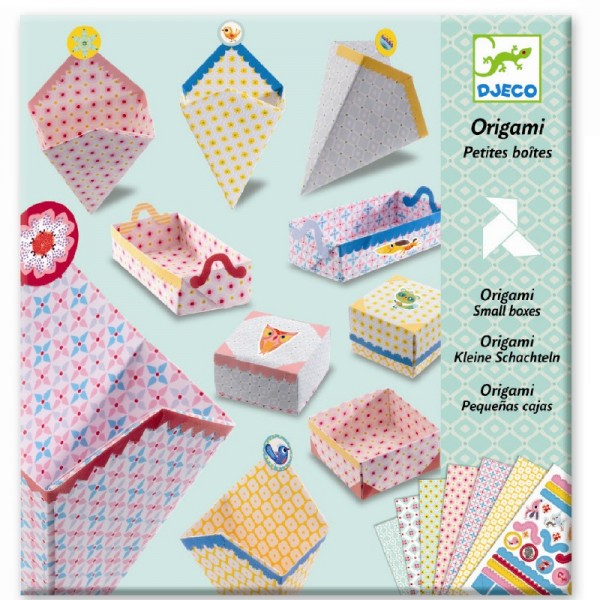Djeco Origami Bastelset kleine Schachteln 7+
