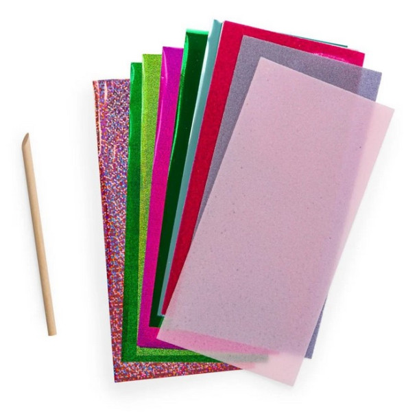 Moulin Roty Bastelset Metallfolien Bilder 6+