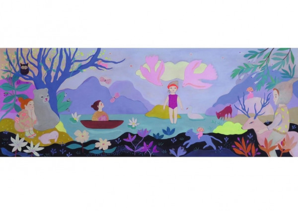 Djeco Gallery Puzzle Childrens Lake 100 Teile 5+