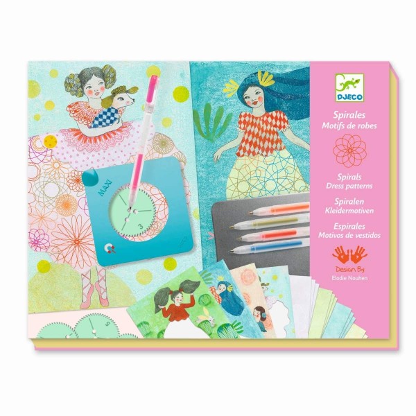Djeco Spiralen Workshop Kleidermotive 7+
