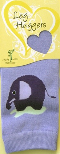 Leg Huggers Beinwärmer Elefant lila