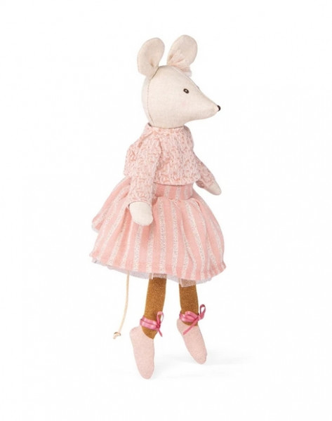 Moulin Roty süsse Spielpuppe Ballerina Maus Anna
