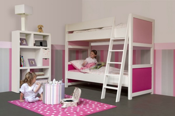 Lorena Canals Kinderteppich Punkte fuchsia