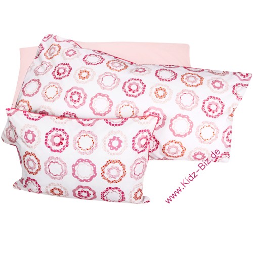 My Julius Bettwäsche Ringelrosen 80x80cm