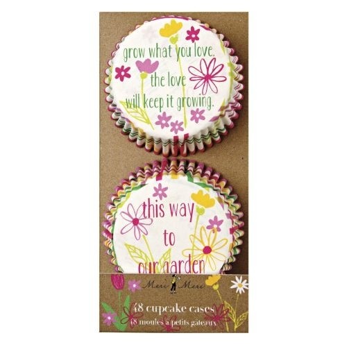 Meri Meri Muffinförmchen aus Papier Little Garden