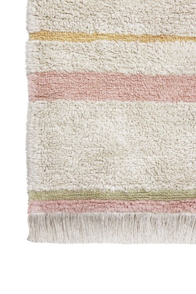 Lorena Canals Teppich Lanes natural vintage nude waschbar 140x200