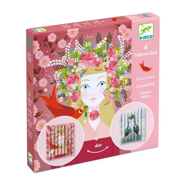 Djeco Bastelset Papierkunst Faltkunst Königinnen 7+