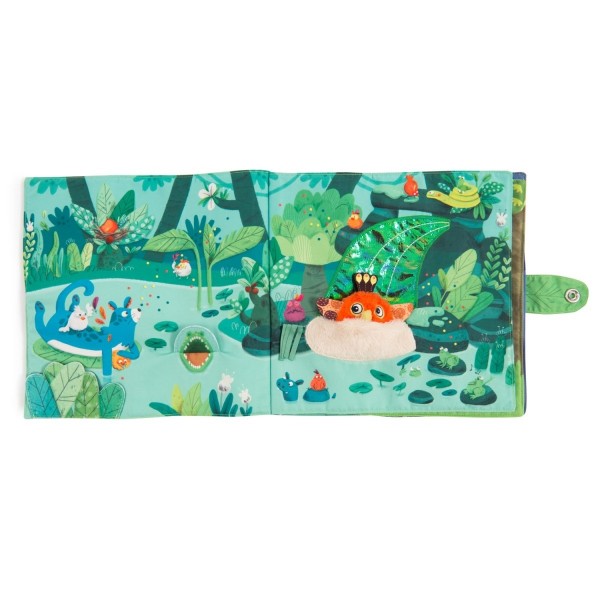 Moulin Roty Grosses Aktivitätenbuch Stoffbuch 18+