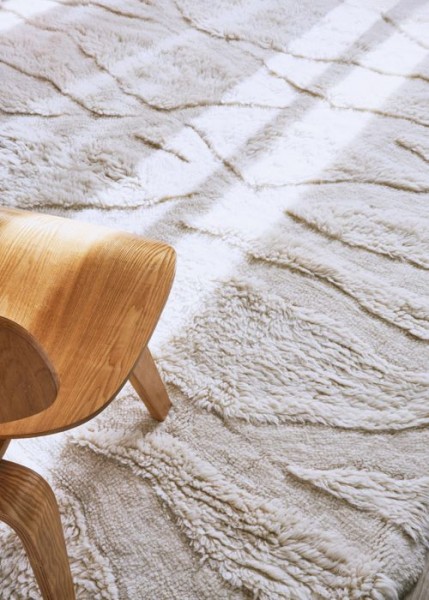 Lorena Canals waschbarer Wollteppich Enkang Ivory XL