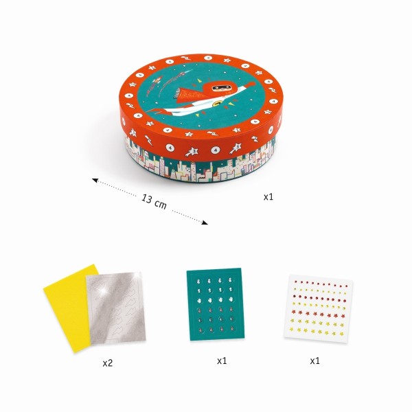 Djeco Do it Yourself Superschatz Schmuckdose gestalten 5+